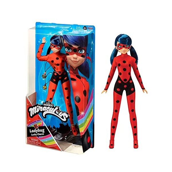 Miraculous Ladybug - Poupée mannequin 26 cm : Ladybug - BANDAI