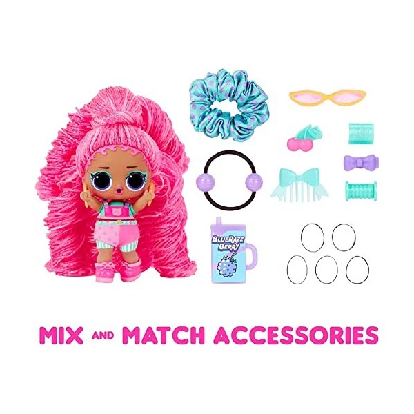 LOL Surprise Animaux De Compagnie Lights - 9 Surprises Dont Lumière Noire Et Vrais Cheveux ! Idéal Collection Dès 6 Ans