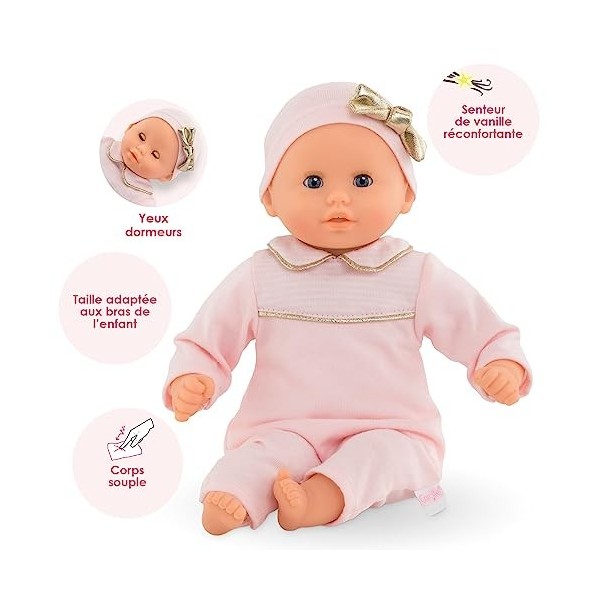 Corolle - Mon Premier Poupon, Bébé Calin Manon Pays des Rêves, 30cm, dès 18 Mois, 9000100270