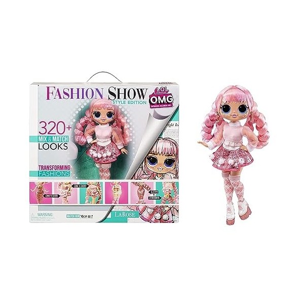 LOL Surprise OMG Fashion Show Style Edition - Missy Frost - Poupée de 25 cm avec + de 320 Looks de Mode - Contient des Tenues