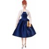 Barbie Signature Collection Hommage poupée Lucille Ball avec robe bleue satinée et boléro en dentelle, jouet collector, GXL16