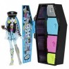 Monster High Coffret Monstrueux Secrets Frankie Stein Avec Poupée, Habillage, Casier Et Plus De 19 Accessoires, Jouet Enfant,