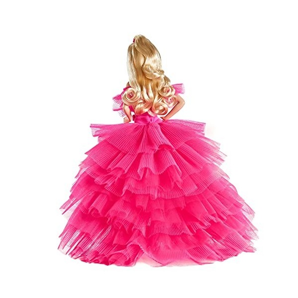Barbie Signature poupée de collection Pink Collection avec corps Silkstone, jouet collector, GTJ76