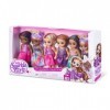 SPARKLE GIRLZ, Lot de 6 Mode à Collectionner, poupées à Habiller de Princesse, 100524, 6 Pack