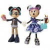 Minnie Mouse - Pack de 2 Minnie & Mickey Poupées Mannequins en Sortie Ciné