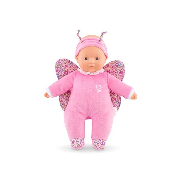 COROLLE - Mon Doudou Corolle - Pti Coeur Papillon - 30cm - des 9 mois