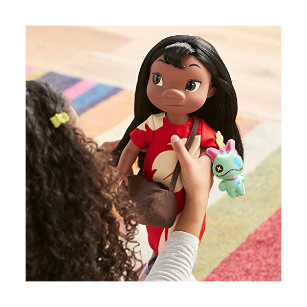 Poupée Lilo Animator de Disney Store, Lilo & Stitch, 39 cm, Figurine de Fille des îles en Robe Classique, poupée Princesse à 