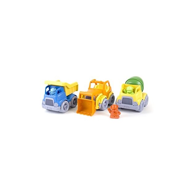 Green Toys véhicule de Chantier Lot de 3 