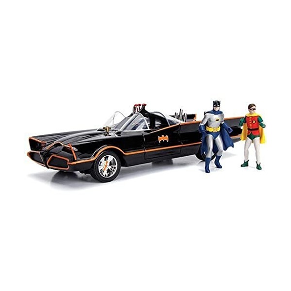 JADA TOYS- Voiture Miniature de Collection, 98625BK, Noir/Rouge