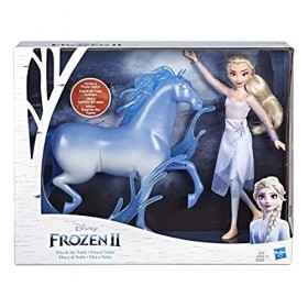 Disney La Reine des Neiges 2 Elsa Poupée et Figurine Nokk