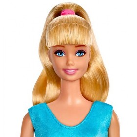 Disney Pixar Toy Story 4, Poupée Barbie Blonde de 29 cm en Tenue de Gym avec Jambières, Jouet pour Enfant, GFL78