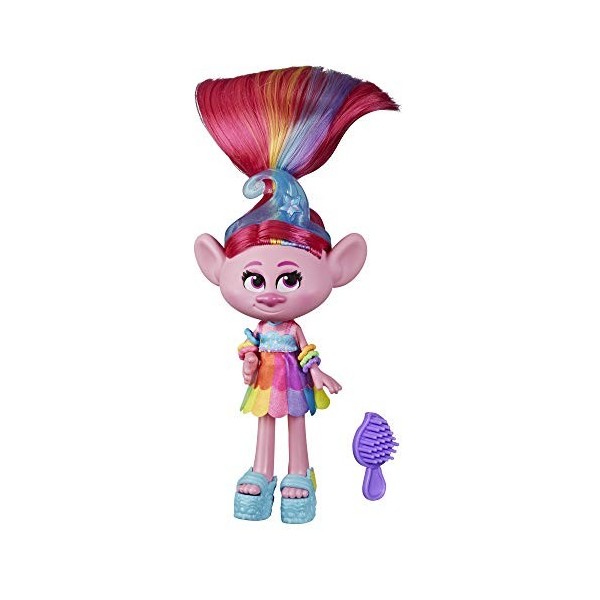 Les Trolls 2 Tournée Mondiale de DreamWorks - Poupée Mannequin Deluxe Poppy