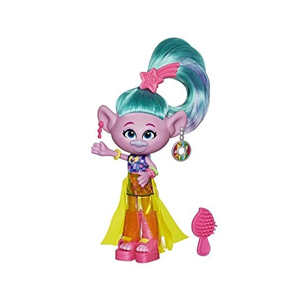 Les Trolls 2 Tournée Mondiale de DreamWorks - Poupée Mannequin Deluxe Poppy