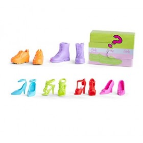Steffi Love Lot de 7 Paires de Chaussures pour poupées de 29 cm avec Surprise, 2 Couleurs Assorties, 1 Article Seulement, à p