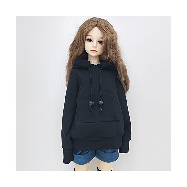 30CM/45CM/60CM vêtements de poupée 1/3 1/4 1/6 BJD Accessoires de poupée BJD SD Bricolage Mode à Capuche Jouets poupées vêtem