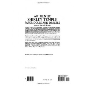 Authentic Shirley Temple Paper Dolls and Dresses