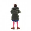 Melody Jane Maison de Poupées Personnages Moderne Fille en Parka 1:12 Échelle Figurine en Résine