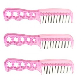 TOYANDONA 3 Pièces Peigne Guirlande Perruque Filles Brosse À Cheveux Cheveux Clinquant Outil Fille Poupée Brosse À Cheveux Po