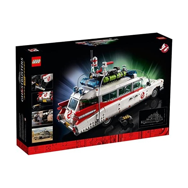 LEGO 10274 Icons ECTO-1 SOS Fantômes, Jeu de Voiture à Construire pour Adultes, modèle de Collection à Exposer