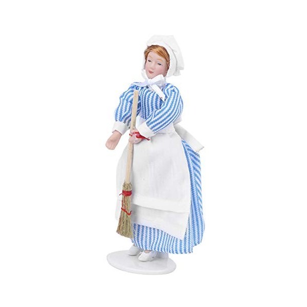 Modèle de poupée Miniature en Porcelaine de Maison de poupée, sans Danger pour lutilisation de Personnes de poupée en cérami