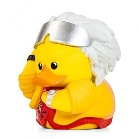 NUMSKULL TUBBZ Figurine de Canard de Collection Retour vers Le Futur Doc Brown 2015 – Produit Officiel Retour vers Le Futur –