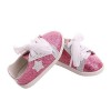 Aeromdale 1 paire de chaussures à paillettes pour poupées américaines de 46 cm - Rose