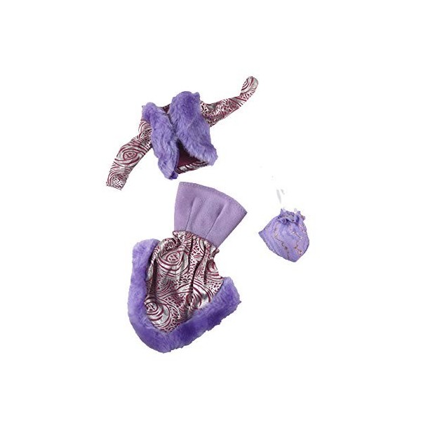 GIVBRO Vêtements de poupée pour poupée de 29,9 cm, robe de poupée décontractée, accessoires de costume pour jeu de rôle D 