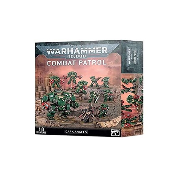 Games Workshop Warhammer 40k - Patrouille Dark Angels 99120101281 Noir