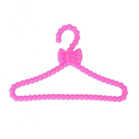 Festfun 70 Cintres de Poupée Set Cintres Accessoire pour Barbi Poupée Fille de 11,5 Pouces