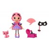 Lalaloopsy Mini APRIL SUNSPLASH – Poupée de 7,6 cm avec un Toucan – Contient des accessoires & 1 coffret-maison réutilisable-