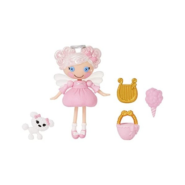 Lalaloopsy Mini APRIL SUNSPLASH – Poupée de 7,6 cm avec un Toucan – Contient des accessoires & 1 coffret-maison réutilisable-