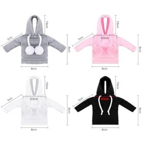 4Pcs Vêtements de Poupée Elfe Vêtements de Poupée de Noël, Vêtements de Poupées Accessoires de Maison de Poupée, Poupées Swea