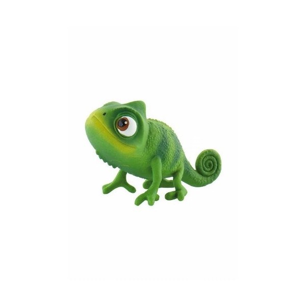 12422 - BULLYLAND - Walt Disney Rapunzel Raiponce - Figurine Caméléon Pascal