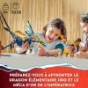 LEGO 71796 Ninjago Le Dragon Élémentaire Contre Le Robot de l’Impératrice, Grand Jouet de Construction avec Figurines et 6 Mi