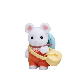 Sylvanian Families - Le Village - Le bébé Souris Marshmallow - 5408 - Jumeaux et Bébés - Mini Poupées