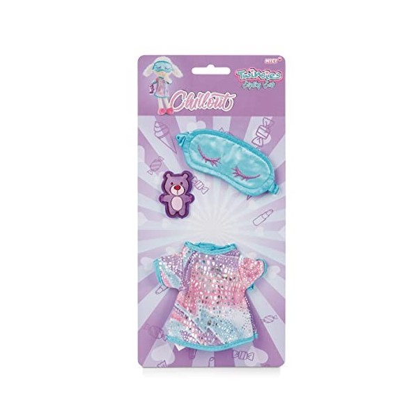 NICI- Twinsies Ensemble Mode Chillout, 3 pièces, 45913, Turquoise