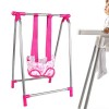 Tebinzi Poussette pour poupée, Jeu Poupée, Ensemble Jeu rôle pour bébé Nouveau-né | Accessoires poupée bébé Poussette, balanç