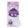 NICI- Twinsies Ensemble Mode Outdoor, 3 pièces, 45911, Purple