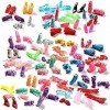 fat-catz-copy-catz 50 Pairs Chaussures Haut Talent pour poupée Barbie