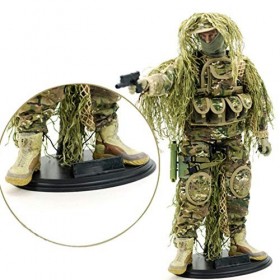 Cutefly 1/6 échelle de Maison de poupée Support Support Support fit 12 / "Figurines daction de poupées Noir