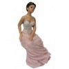 Melody Jane Poupées People Victorien Femme en Corsage Assis Résine Figurine