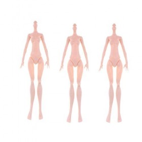 ZALTAS Boule de poupée Fille à la Mode articulée Nue Doigts féminins Corps Moule, Parties du Corps pour poupée Bricolage Fais