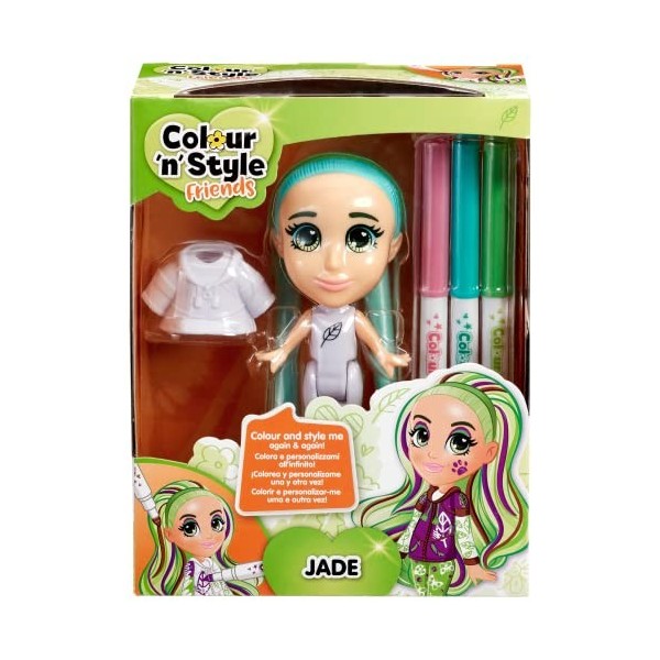 GOLIATH. Colour’N’Style Friends Lavender. Crée des Looks à L’Infini ! Poupée A Personnaliser. Loisir Créatif. A Partir de 3 A