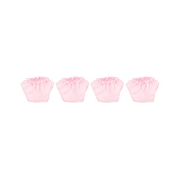 Totority sous-Vêtements De Poupée Bébé Poupée Couches 4Pack Poupée Slip Poupée Culotte Jouet sous-Vêtements Maison De Poupée 