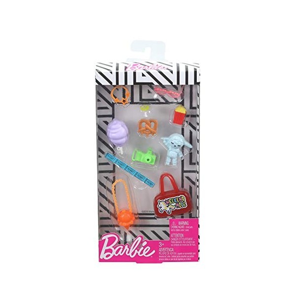 Mattel Barbie Accessoires de Mode Weekend Mode GHX35