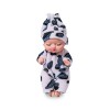 Limtula 4 Pouces Mini Reborn-Baby Poupées Réalistes Dormir-bébé Poupées dans des Vêtements Cadeau Jouet pour Filles Garçons T