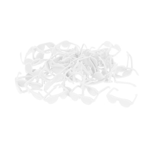 Didiseaon 50Pcs Poupée Lunettes De Soleil Miniature Lunettes Mini Lunettes en Plastique Pet Chien Chat Lunettes Poupée Habill