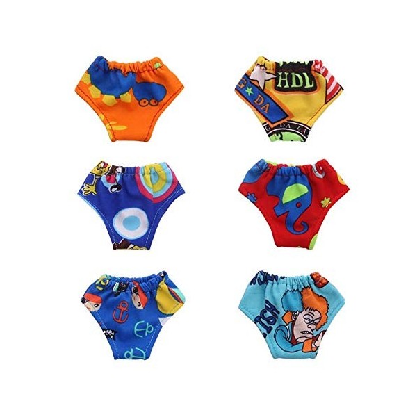 Lot De 6 Tenues Pour Poupée BJD 30 Cm - Robes, Shorts, Vêtements Pour Poupée American Girl