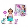 SPARKLE GIRLZ 11,5 cm Princesse avec Animaux de Compagnie A, poupées de Mode à Collectionner avec Animaux de Compagnie, poupé