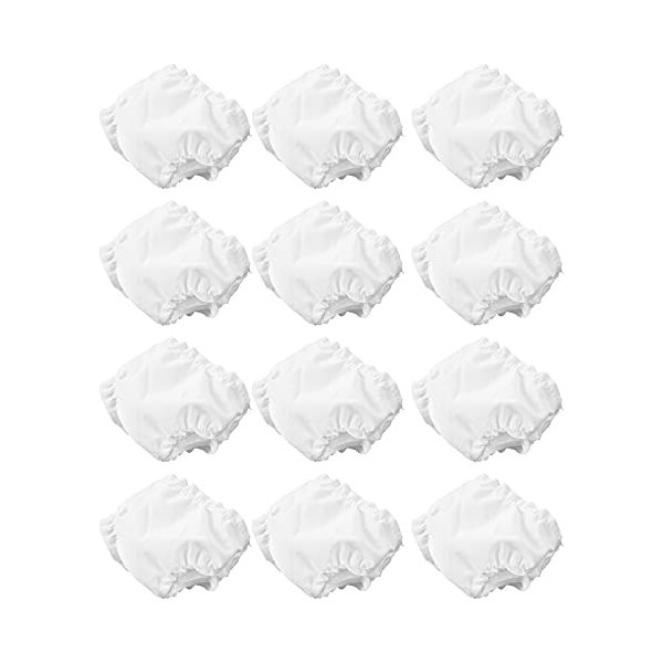 STOBOK Lot de 12 couches de rechange pour bébé - Pour poupées, poupées, robes, accessoires